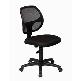 Office Star Work Smart Mesh Back Office Task Desk Chairs EM2910