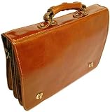 Review Floto Imports  / Floto Imports Roma Leather Messenger Bag Leather Business Cases