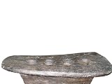 Rare Antique Spice Grinder (Tibet) Solid Wood Rustic Table Base
