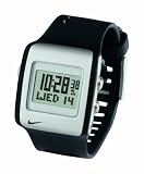 Nike WC0037001 Gents Black and Silver Polyurethane Digital Watch