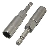 クローム バナジウム合金鋼80 ミリメートル長さ 10 ミリメートル六角ナットドライバセッター ビット