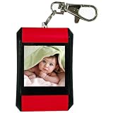 Zeikos ZE-DF15-R 1.5-Inch LCD Digital Photo Keychain (Red)