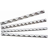 FOUR-C Decorating Tools Fondant Press Cake Making Embossed Cutters Set Color White