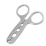 uxcell　プライヤー　ペンチ　メロン種子　ステンレス鋼　シルバートーン　1個