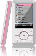 Kubik Evo 8GB MP3 Player with Radio and Expandable MicroSD/SDHC Slot - White