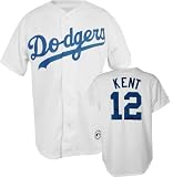 Jeff Kent White Majestic MLB Home Replica Los Angeles Dodgers Jersey
