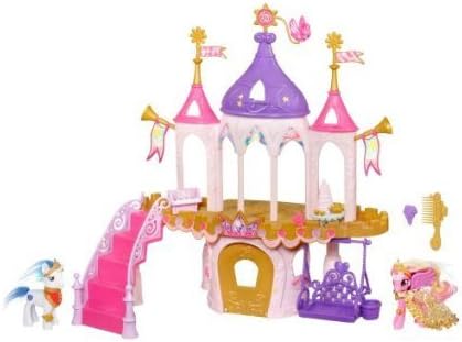 Wedding Castle Play Set Comes With Bride And Groom Pony Figures And Lots Of Accessories - Royal Wedding Castle Playset