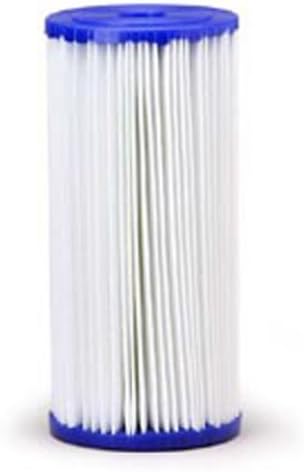 Hydronix HYDRONIX-SPC-45-1001 10 in. x 4.5 in. Pleated Sediment Water Filter 1 Micron