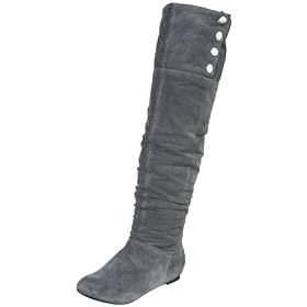 Chinese Laundry Ladies Trust Me Suede Flat Boot by Chinese Laundry