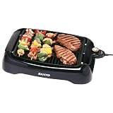 SanyoHPS-SG2IndoorBarbequeGrillwith120-Square-InchNonstickCookingSurface