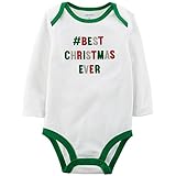 Carter's Unisex Baby Holiday Bodysuit (Baby) - Heather