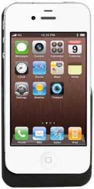 Greenery BXT® Slim External Rechargeable Backup Battery Charger Charging Case Cover for iPhone 4 4s (2200mAh)