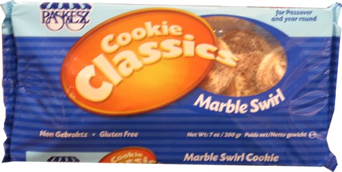 Maafei Haaretz Marble Swirl Cookies, 7-Ounce Boxes (Pack of 4)