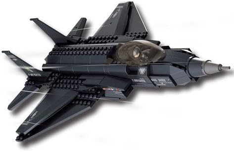 Sluban F35 "Lightning" Fighter - 252 Pieces (Brand New in Original English Box) 100% LEGO Compatible - Educational Toy - Building Blocks (M38-B0510)