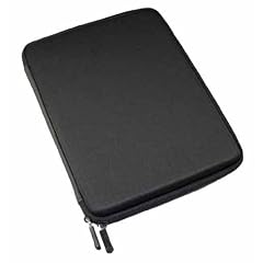 Xirrix Eva Hardcover 10,2" (25,9cm) Tasche f�r Belinea B.BOOK1xs xs10B01 BenQ Joybook U101 Joybook U102 Coby Netbook 8,9" NBPC892XBPLK Commodore UMND Condor CMAG ME1020 Creative ZiiO Tablet PC ZiiO 10" Dell Adamo XPS Inspiron Mini 9 Inspiron Mini 11 Mini 1011 Mini Nickelodeon Edition Vostro A90 Dell Inspiron Duo 3232 Streak Pro in schwarz inkl. sumo:mobile Displayreinigungstuch
