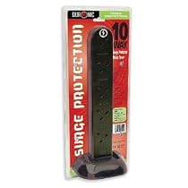 10 Way surge Tower Extension Lead Socket - 2 Metres