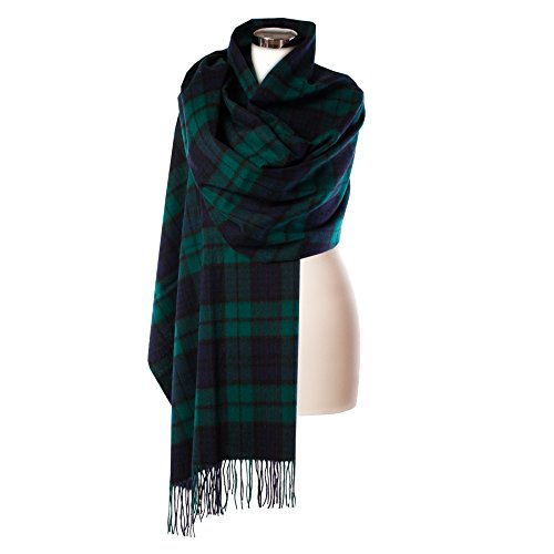 Edinburgh 100% Lambswool Scottish Tartan Multicolor Stole