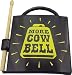 Mens MORE COWBELL Punk Rock Metal Belt Buckle