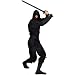 Gungfu Authentic Ninja Uniform in Classic Black - Color: Black, Size: Medium