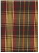 Durable Flat Weave 100% Cotton Plaid Dishtowel 18" X 28" Set / 6