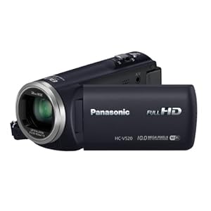  Panasonic HC-V520 Digital Camcorder (Black) 