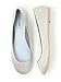 Women's Satin Rhinestone Ballet Flats by Dessy