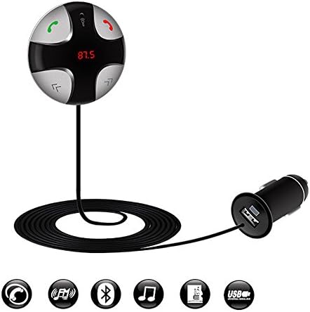 KBTEL Bluetooth Handsfree Speaker Car Kit, Wireless Talking &amp; Music Streaming Multi-Point AccessUSB Charger &amp; Magnetic Mounts for iPhone6 6S 6 Plus, 5s Ipad Pro iPad, Samsung Galaxy S6 5 4 3 HTC LG