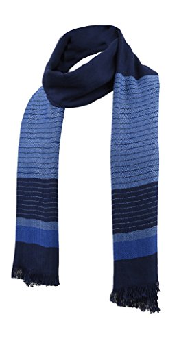 Runtlly Pure Bamboo Fiber Softness Comfortable Scarf(Blue)