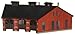Kibri 39452Â â€“Â H0Â Engine shed Ottbergen 3Â Ring, Constantly