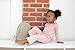 L'Ovedbaby Unisex Baby Organic Lounge Pants, Coral, 0-3 Months