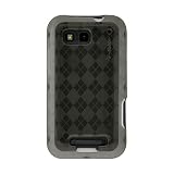 Amzer Luxe Argyle High Gloss TPU Soft Gel Skin Case for Motorola DEFY MB525 – Smoke Grey Amzer Luxe Argyle High Gloss TPU Soft Gel Skin Case for Motorola DEFY MB525 – Smoke Grey