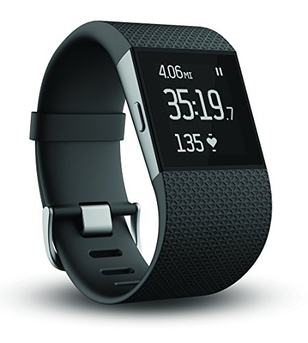 New Fitbit Surge Fitness Superwatch Black