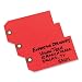 Avery Shipping Tags, Paper, 4.75 x 2.375 Inches, Red, Pack of 1000 (12345)