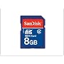 8GB SDHC Speicherkarte f�r Casio Exilim EX-H10, sandisk
