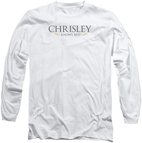 Chrisley Knows Best - Mens Logo Long Sleeve T-Shirt, Size: Medium, Color: White