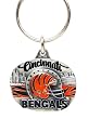 Cincinnati Bengals Oval Pewter Keychain
