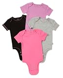 Disney Cuddly Bodysuit - Marie Contrast Solids 4-Pack