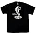 Ford Mustang Cobra T-shirt White Silhouette Design tEe