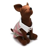 ノースリーブ <strong>ポロシャツ</strong> [ ピンク ] 犬服のシャツ・ブラウス 【XXS】