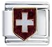 Jewelry : Coat Of Arms Switzerland Italian Charms Bracelet Link