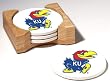 University of Kansas Jayhawks Coasters