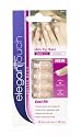 Elegant Touch Easi-Fit Slim Tip Artificial Nails Short Square Bare