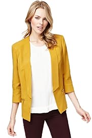 Shawl Collar Tencel® Zip Tailored Jacket