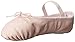 Bloch girls Bloch Girl's Bunnyhop Full Sole Leather Ballet Slipper/Shoe dance shoes, Pink, 6.5 Wide Little Kid US