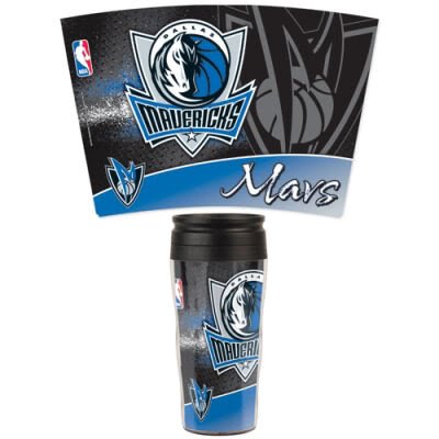 Dallas Mavericks 16oz. Plastic Travel Mug