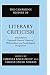 The Cambridge History of Literary Criticism, Vol. 9: Twentieth-Century Historical, Philosophical and Psychological Perspectives (v. 9)