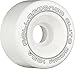RollerBones Art Elite 103A Competition Roller Skate Wheels (Set of 8), White, 57mm