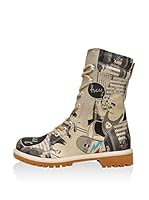Dogo Botas de cordones (Multicolor)