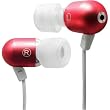 Radius Atomic Bass Almnm Earbuds Maroon Radius Atomic Bass Almnm Earbuds Maroon