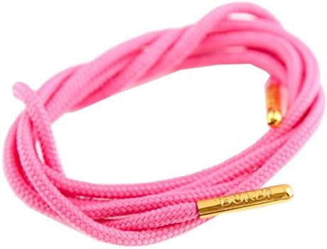Fairy Floss Pink/Gold Shoe Laces by Bondi Laces